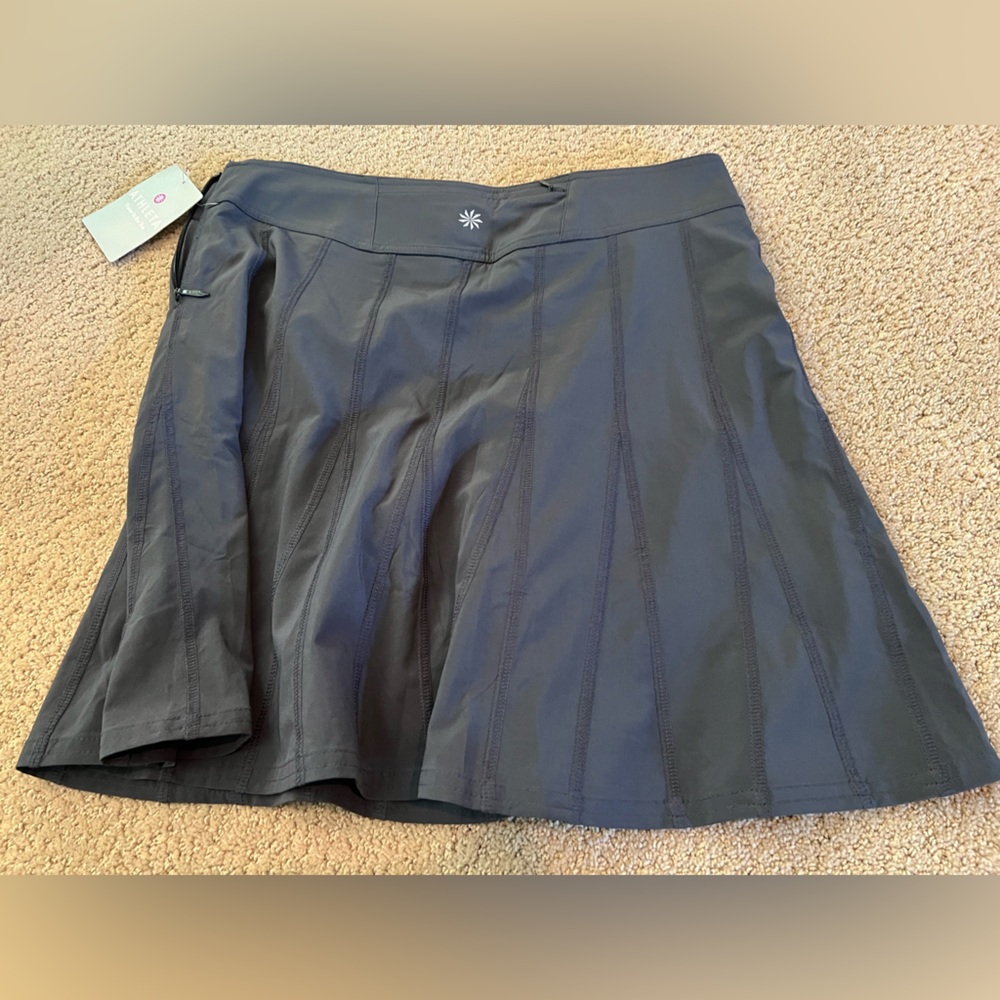 NWT Athleta slate blue flared Skirt